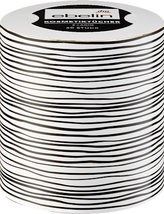 Kozmetické utierky v okrúhlom boxe ebelin