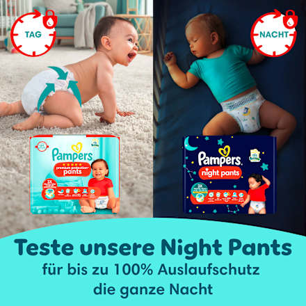 Baby Pants Premium Protection Gr. 4 Maxi (9-15 kg) Monatsbox Pampers