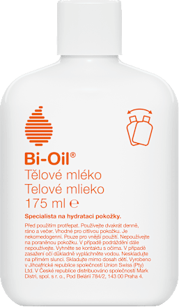 hydratační tělové mléko  Bi-Oil