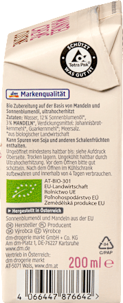 Crema da cucina vegetale di mandorle dmBio