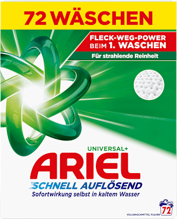 Universalwaschmittel Pulver Universal+ schnell auflösend ARIEL