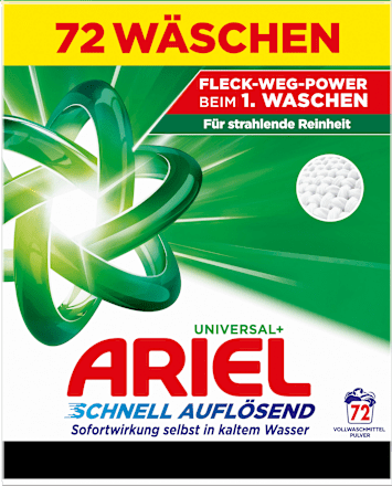 Universalwaschmittel Pulver Universal+ schnell auflösend ARIEL