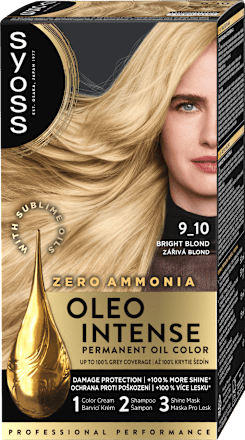 barva na vlasy Zářivě plavý 9-10 Syoss Oleo Intense