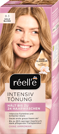 Intensivtönung 8.3 Goldblond réell‘e