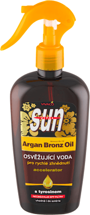 Sun osvěžující voda pro rychlé zhnědnutí VIVACO