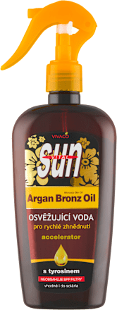 Sun osvěžující voda pro rychlé zhnědnutí VIVACO