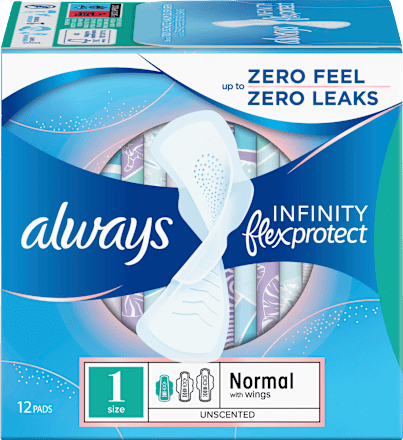 Binden mit Flügeln Infinity flex protect Normal always