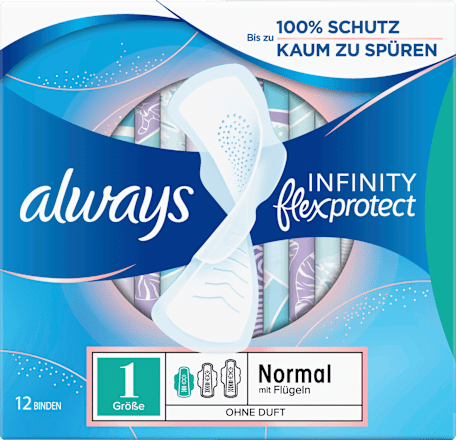 Binden mit Flügeln Infinity flex protect Normal always