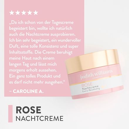Nachtcreme Rose judith williams COSMETICS