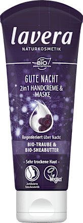 Handcreme & -Maske Gute Nacht 2in1 lavera NATURKOSMETIK