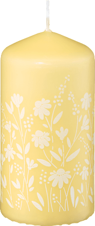 Svijeća s cvjetnim uzorkom 120/58, više vrsta  Profissimo
