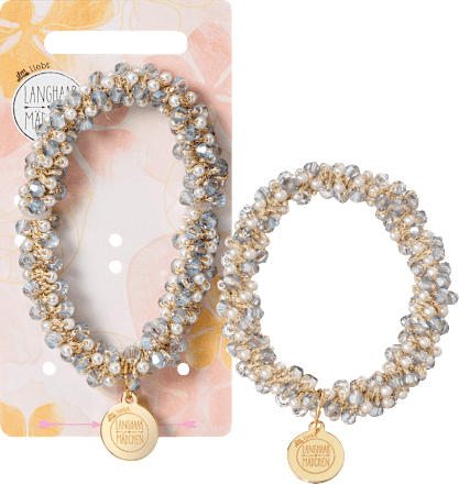 Haargummi mit Perlen ebelin