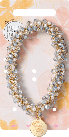 Haargummi mit Perlen ebelin