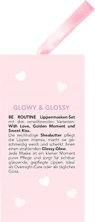 Lippenmasken Set 3tlg BE ROUTINE
