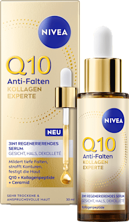 Serum Q10 Anti Falten Kollagen Experte 3in1 regenerierend NIVEA