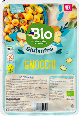 Zemiakové Gnocchi bezgluténové dmBio