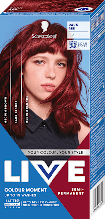 Крем боя за коса Ultra Brights - Nr. 026 Тъмно червено Schwarzkopf LIVE