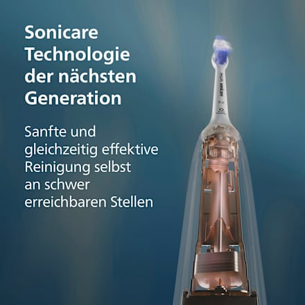 Schallzahnbürste 5500 schwarz Philips Sonicare