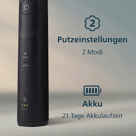 Schallzahnbürste 5500 schwarz Philips Sonicare