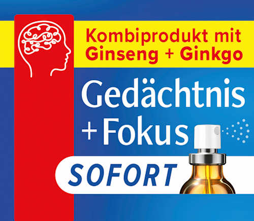 Gedächtnis + Fokus Spray  Schaebens