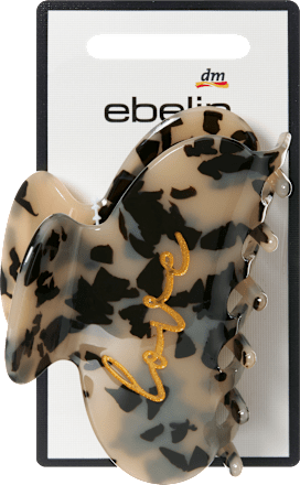 Haarklammer "love", T-Shell ebelin