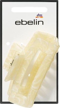 Haarklammer mit Cut-Out, creme ebelin