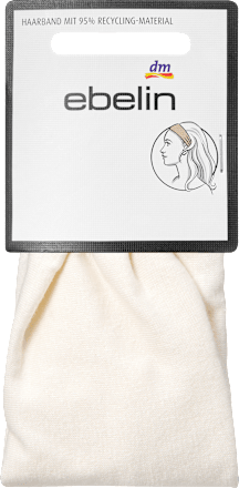 Haarband beige ebelin