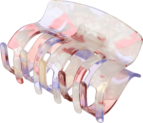 Haarklammer Terrazzo-Optik, lila ebelin