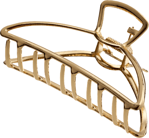 Haarklammer Metall, goldfarben ebelin