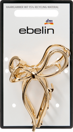 Haarklammer Schleife, Gold-Optik ebelin