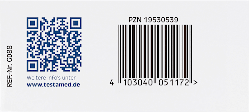 GlucoCheck ADVANCE Blutzuckermessgerät mit Sprachausgabe Testa med