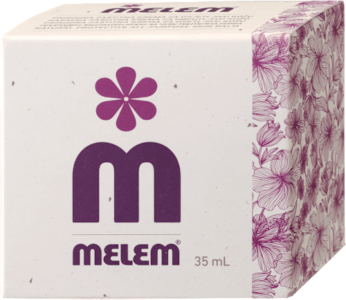 Naravna zaščitna krema za občutljivo kožo Melem