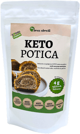 KETO potica, mešanica za pripravo testa Pajs brez obresti
