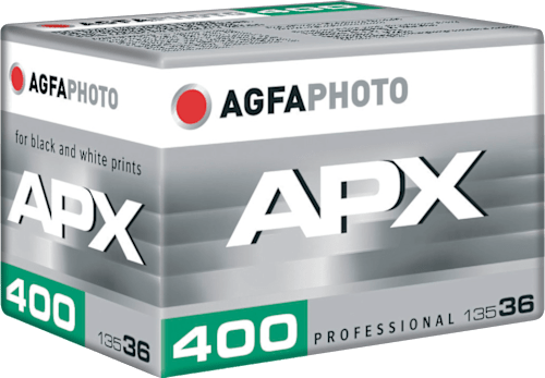 Schwarzweißfilm APX 400/36 AgfaPhoto