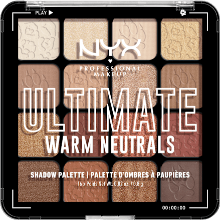 Paleta sjenila za oči Ultimate – 05W Warm Neutrals NYX PROFESSIONAL MAKEUP