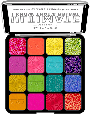 Paleta sjenila za oči Ultimate – 04W I Know That's Bright NYX PROFESSIONAL MAKEUP