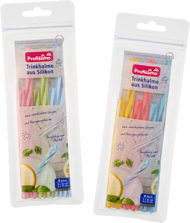 Trinkhalme aus Silikon  Profissimo