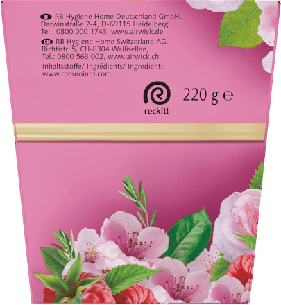 Duftkerze im Glas Raspberry Rose Splash AIR WICK