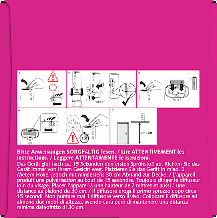 Duftspray Freshmatic Max Starter-Set Sommervergnügen AIR WICK