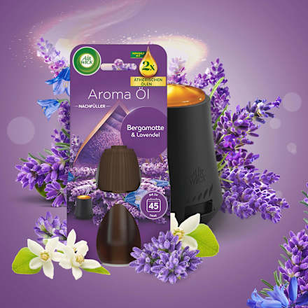 Aroma Öl Nachfüller Bergamotte und Lavendel AIR WICK