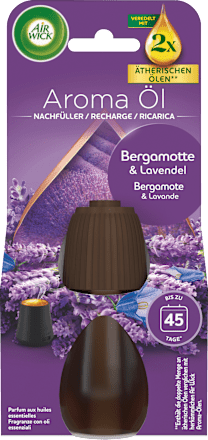 Aroma Öl Nachfüller Bergamotte und Lavendel AIR WICK