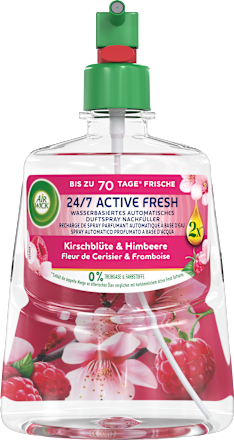 Duftspray 24/7 Active Fresh Nachfüller Kirschblüte & Himbeere AIR WICK