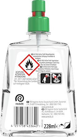 Duftspray 24/7 Active Fresh Nachfüller Kirschblüte & Himbeere AIR WICK