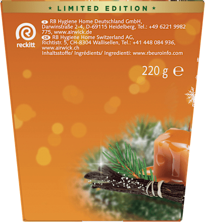 Duftkerze im Glas Warm Vanilla Wish AIR WICK