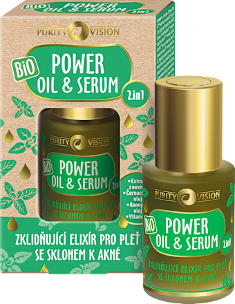 BIO pleťový olej a sérum Power Purity Vision