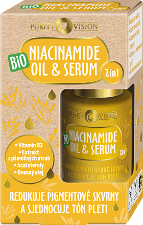 BIO pleťový olej a sérum Niacinamide Purity Vision