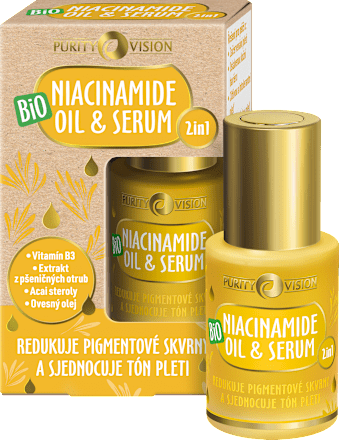 BIO pleťový olej a sérum Niacinamide Purity Vision