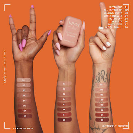 Bronzer buttermelt – 04 Butta Biscuit NYX PROFESSIONAL MAKEUP