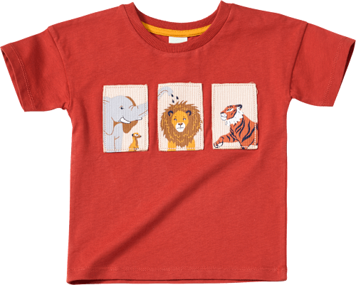 T-Shirt mit Tier-Motiv, rotbraun, Gr. 128 ALANA