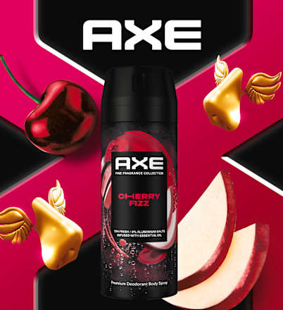 Pánsky dezodorant v spreji Cherry Fizz Axe